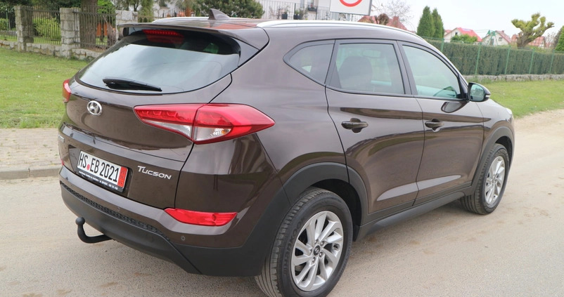 Hyundai Tucson cena 69800 przebieg: 87000, rok produkcji 2017 z Toszek małe 137